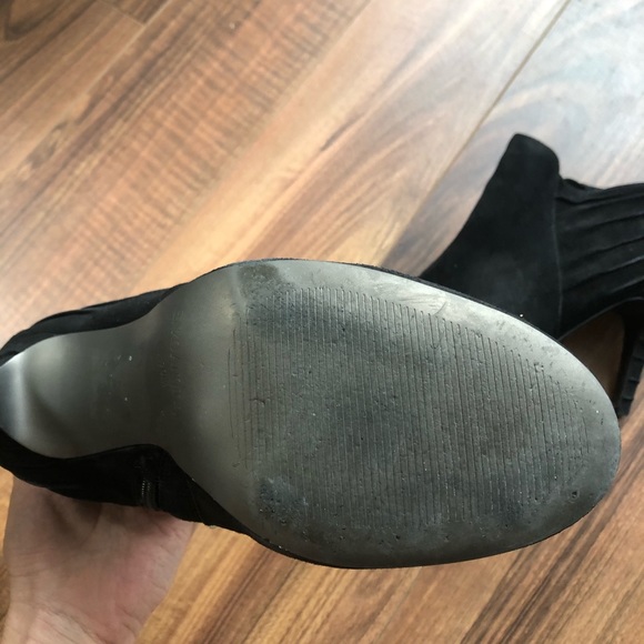 black suede booties - Picture 13 of 15